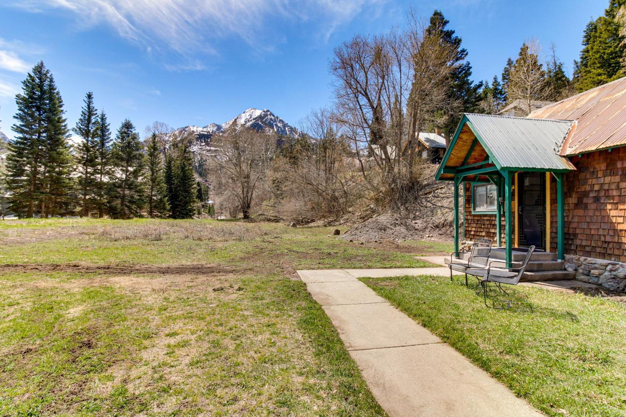 Ferienwohnung Downtown Ouray Apt With River And Mountain Views! Exterior foto