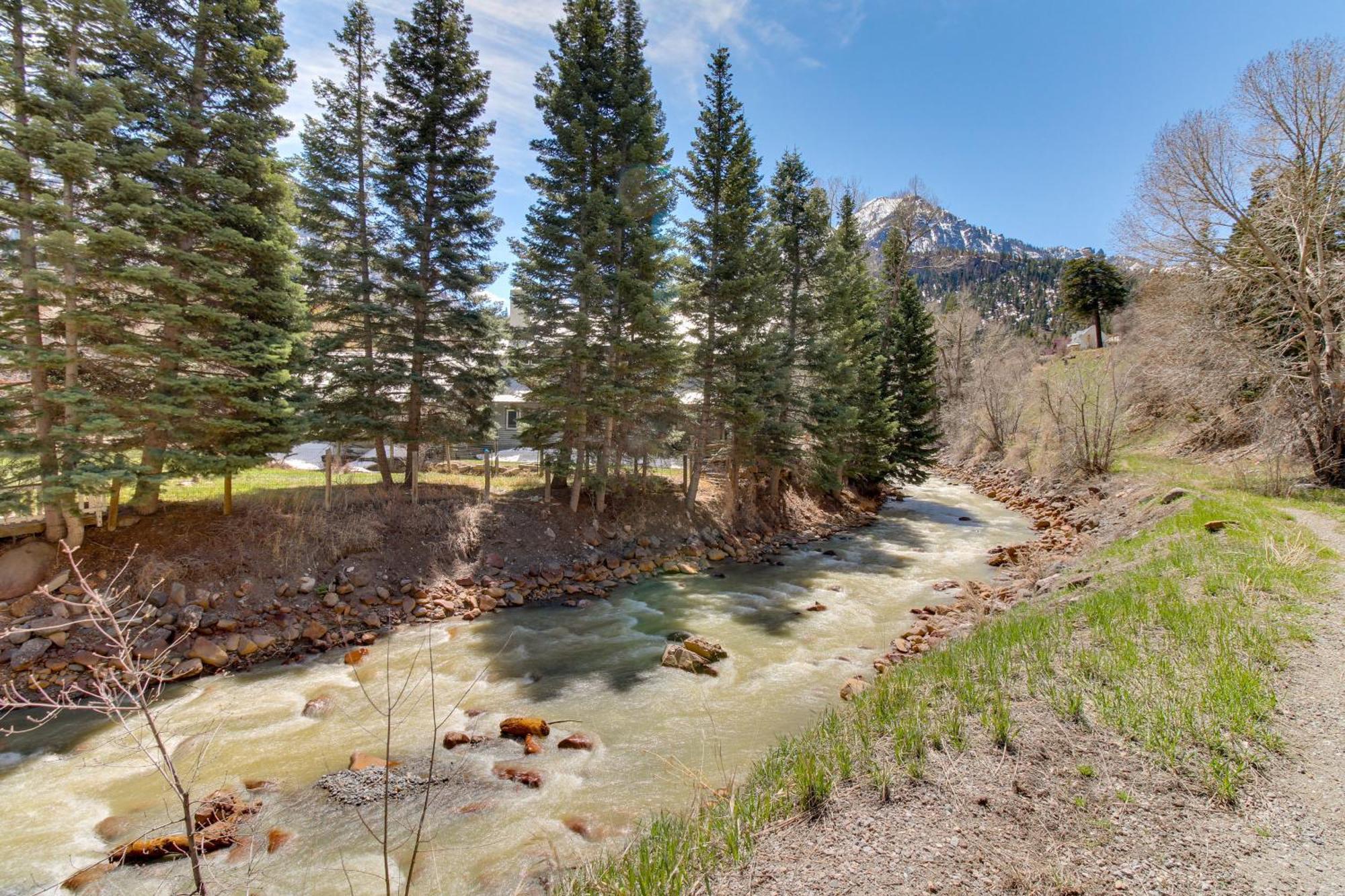 Ferienwohnung Downtown Ouray Apt With River And Mountain Views! Exterior foto