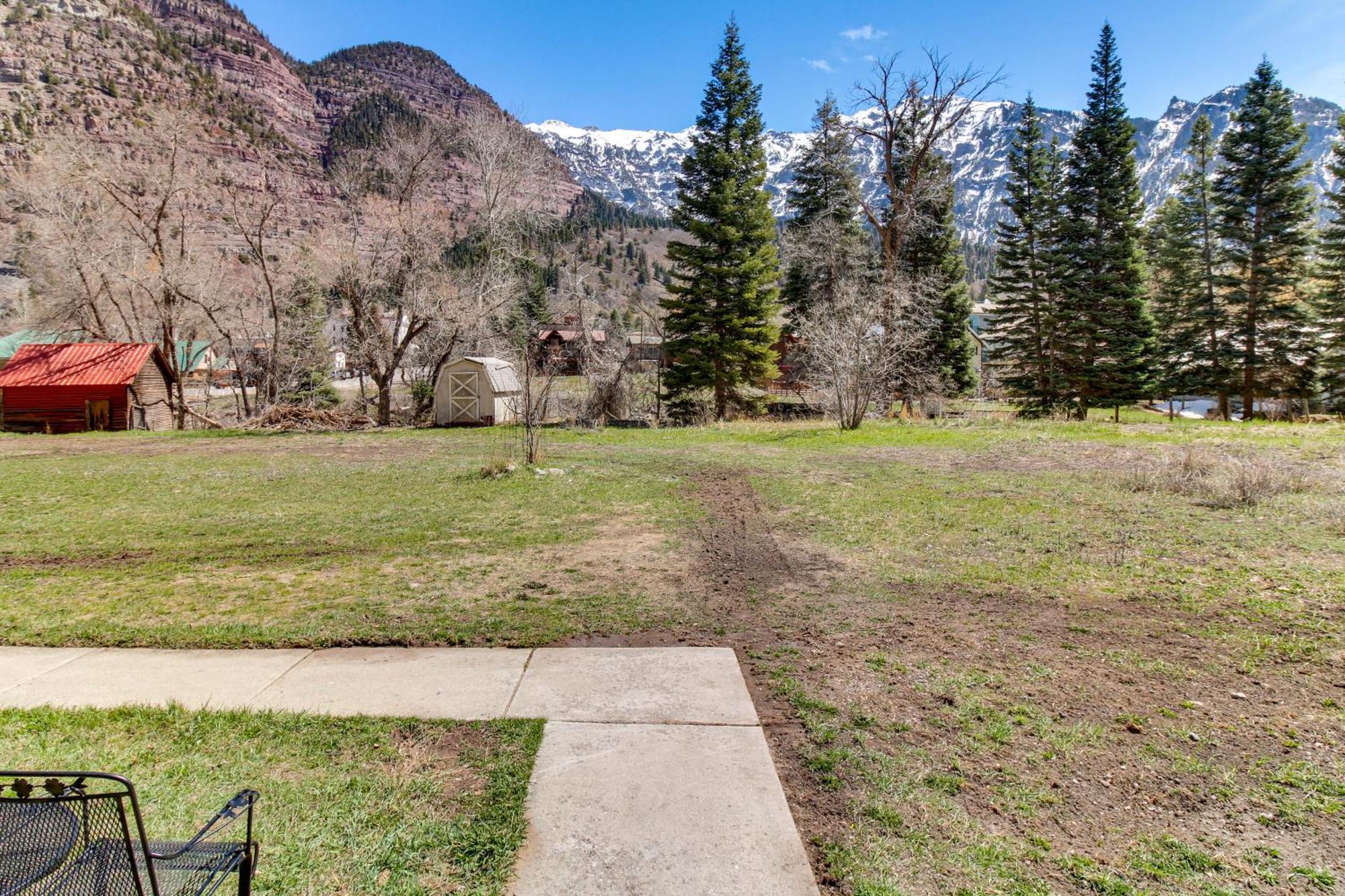 Ferienwohnung Downtown Ouray Apt With River And Mountain Views! Exterior foto